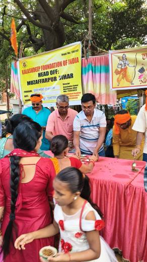 Refreshment Distribution — Kalashdeep Foundation of India