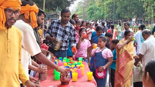 Refreshment Distribution — Kalashdeep Foundation of India