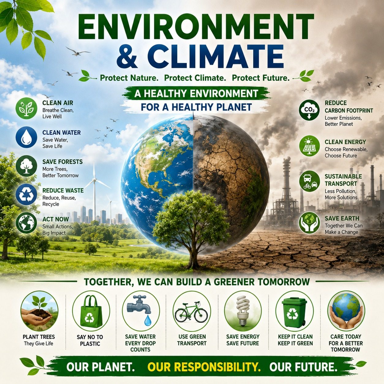Environment & Climate program poster