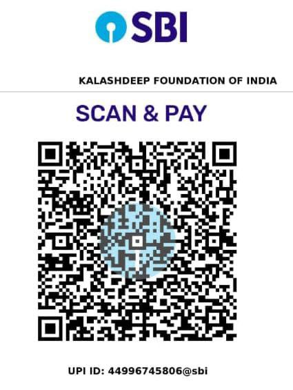 Kalashdeep Foundation of India UPI QR code